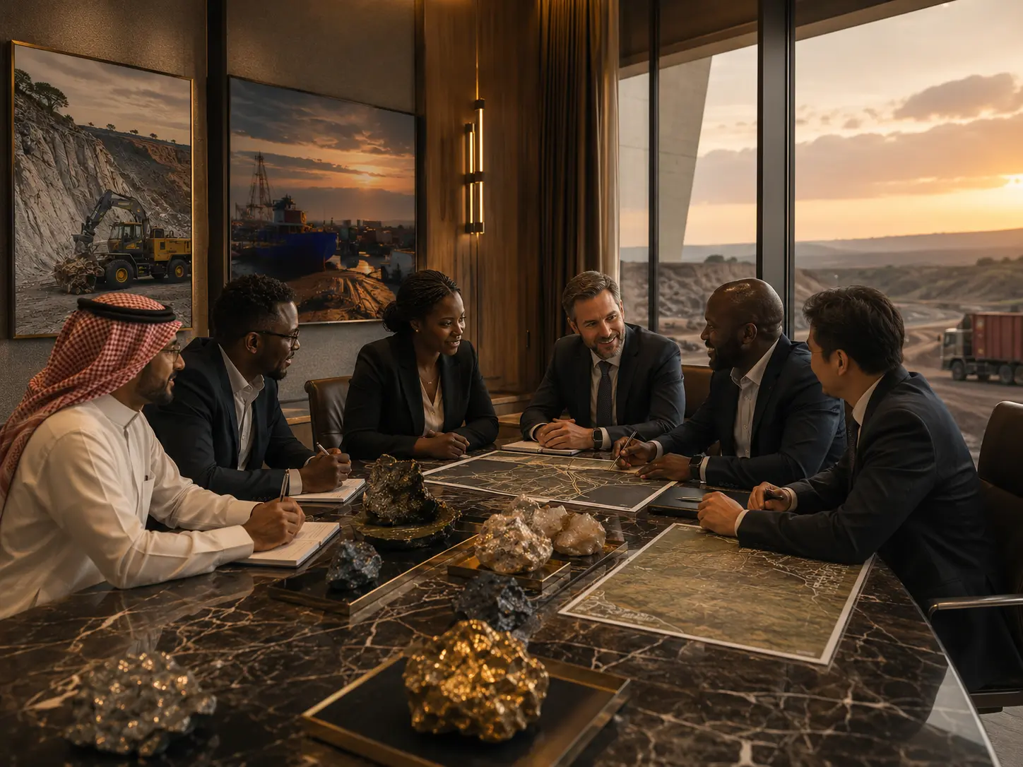 Mineral trade and project coordination meeting